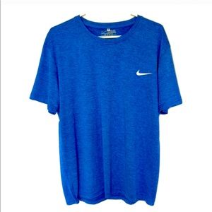 men Nike T-shirt blue XXL